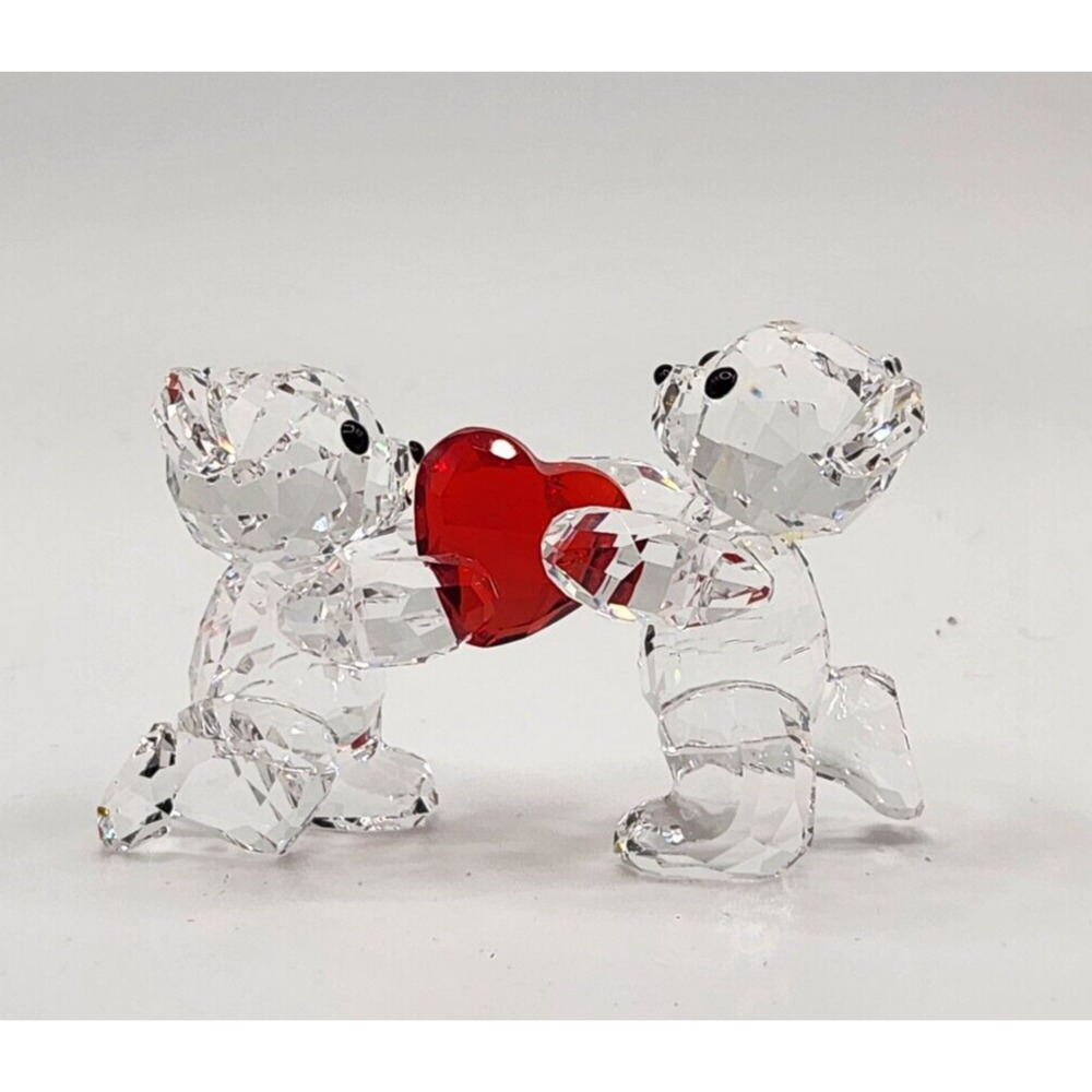 SWAROVSKI CRYSTAL KRIS BEAR MY HEART IS YOURS #1143463 LOVE PROPOSAL VALENTINE